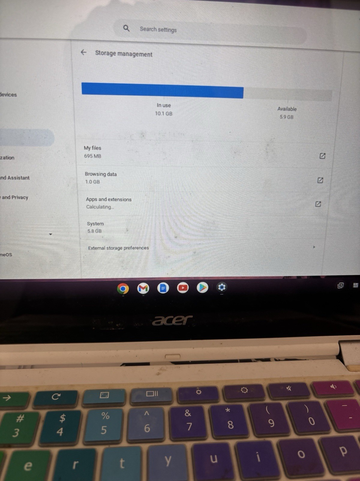 Acer Chromebook 11 N15Q8 CB3-132 White Chrome OS 11.6″ Intel HDR Webcam