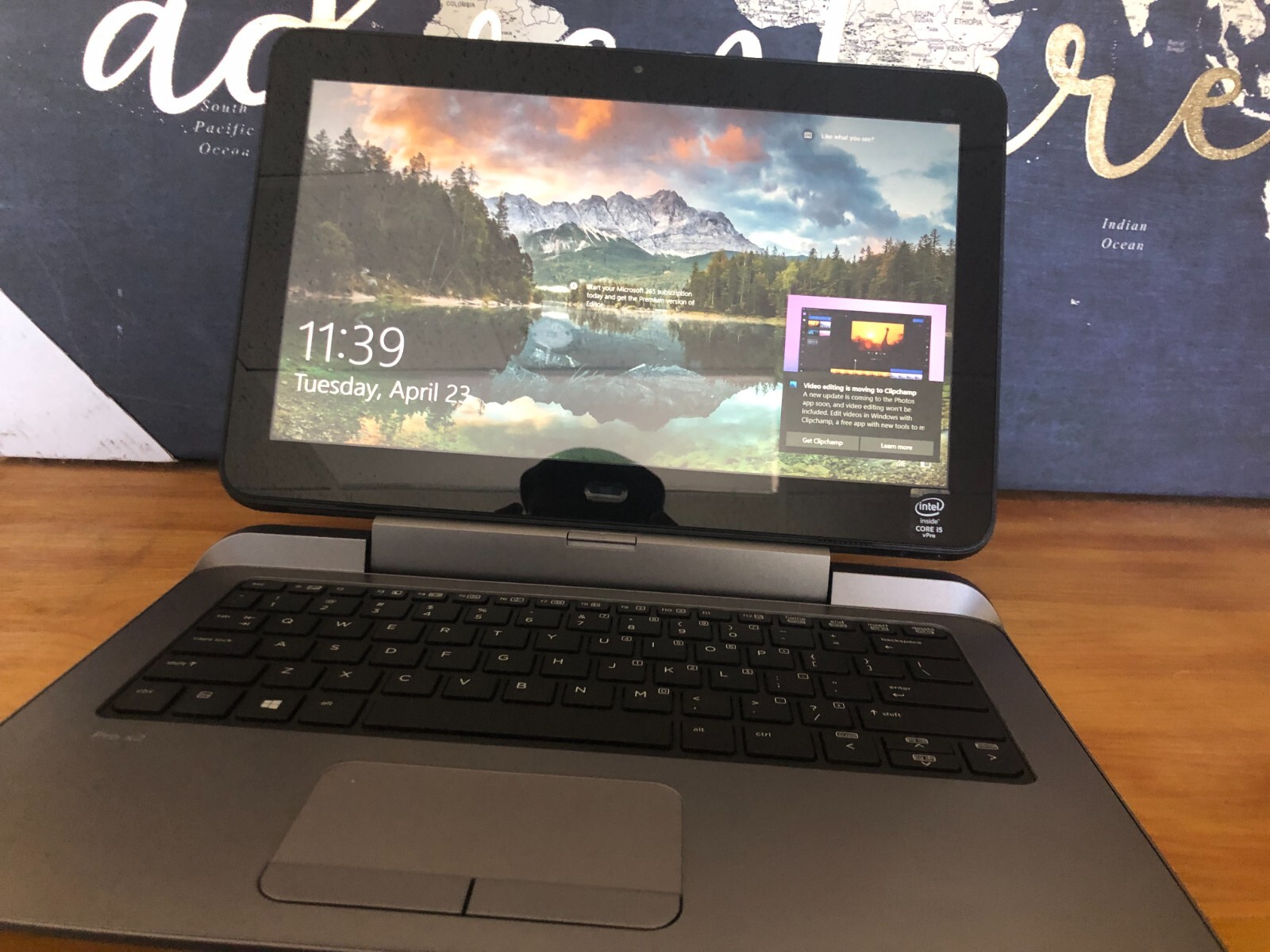 HP PRO X2 INTEL CORE I5 -4302Y CPU 1.6 GHZ 8 GB RAM 512 SSD WIN 10