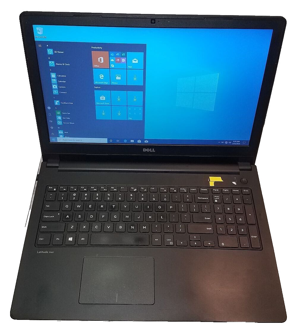 Dell LATITUDE 3560 15″ Laptop i5 5200U @ 2.2GHz 4GB Ram 128GB SSD Win 10