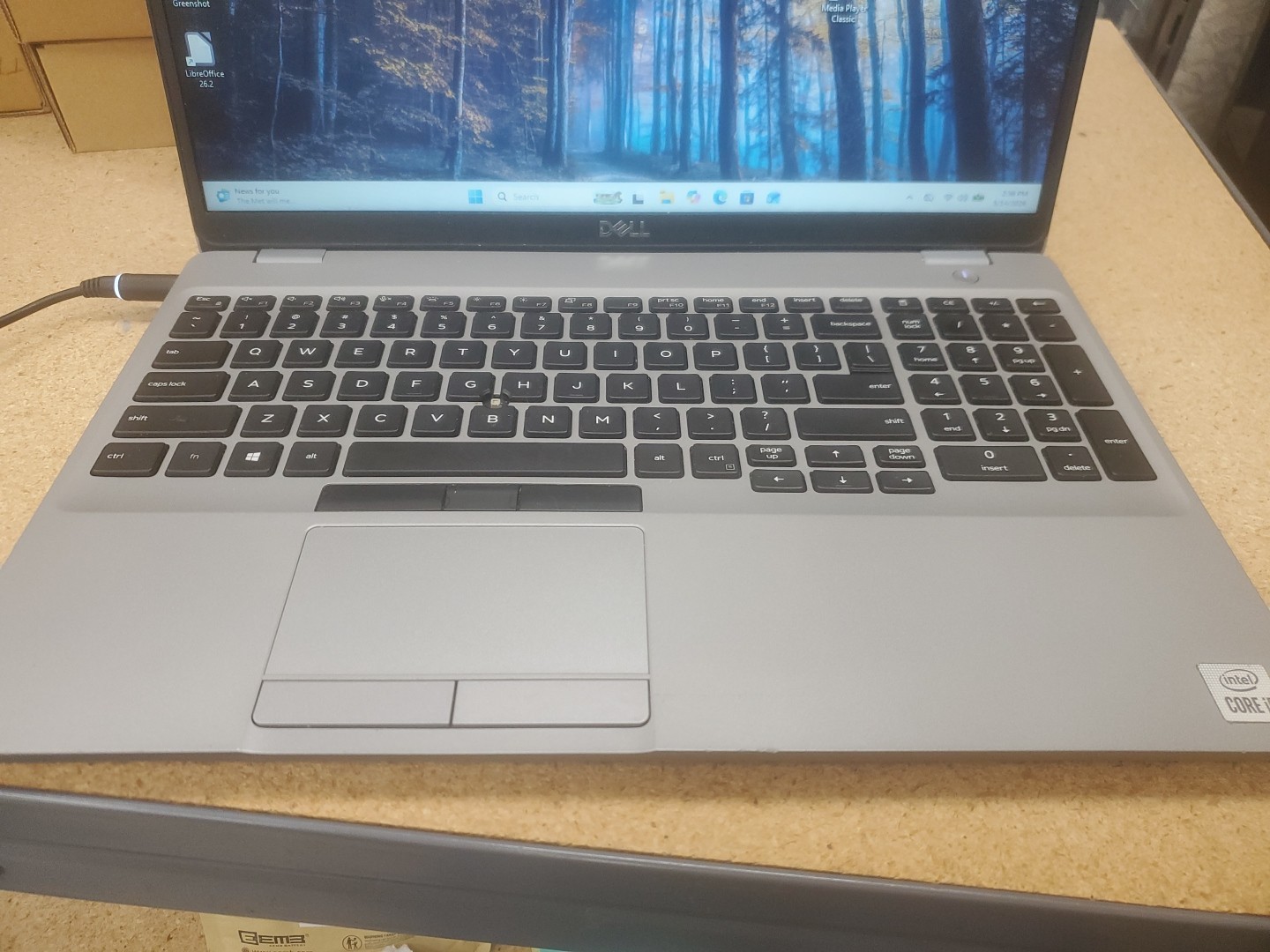 Dell Precision 3550 Laptop – i5-10310U 8GB 256GB SSD 15.6″ 051426-7