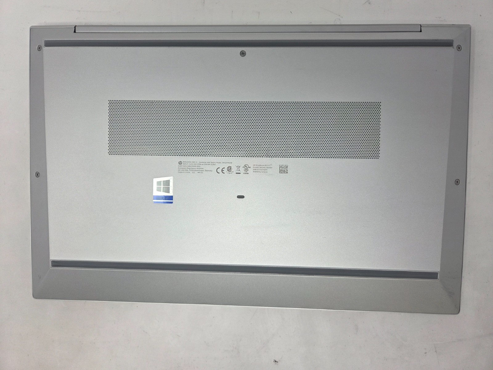 LOT OF 5 HP ELITEBOOK 850 G7 i5-10310U 1.70GHZ 16GB–256GB SSD WIN 11 PRO