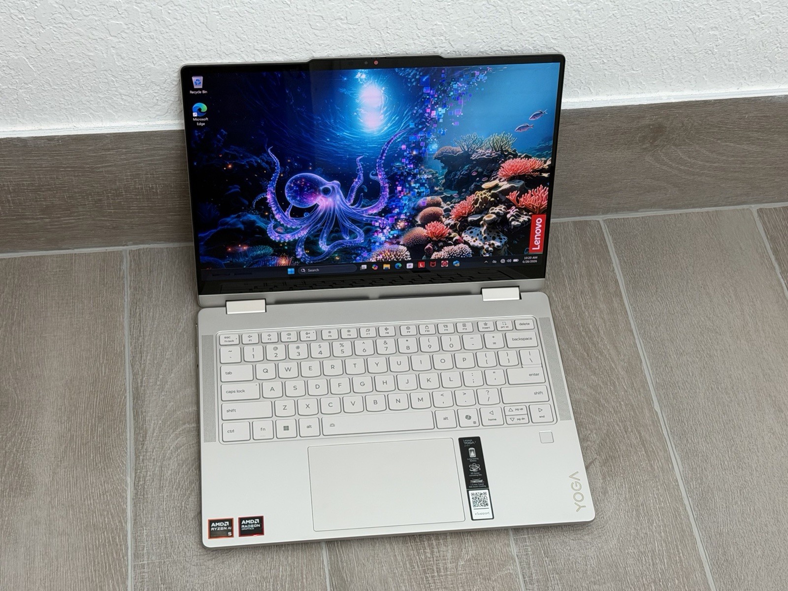 Lenovo Yoga 7 2-in-1 14AKP10 Touch Laptop Ryzen Al 5 340 16GB RAM 512GB NVMe