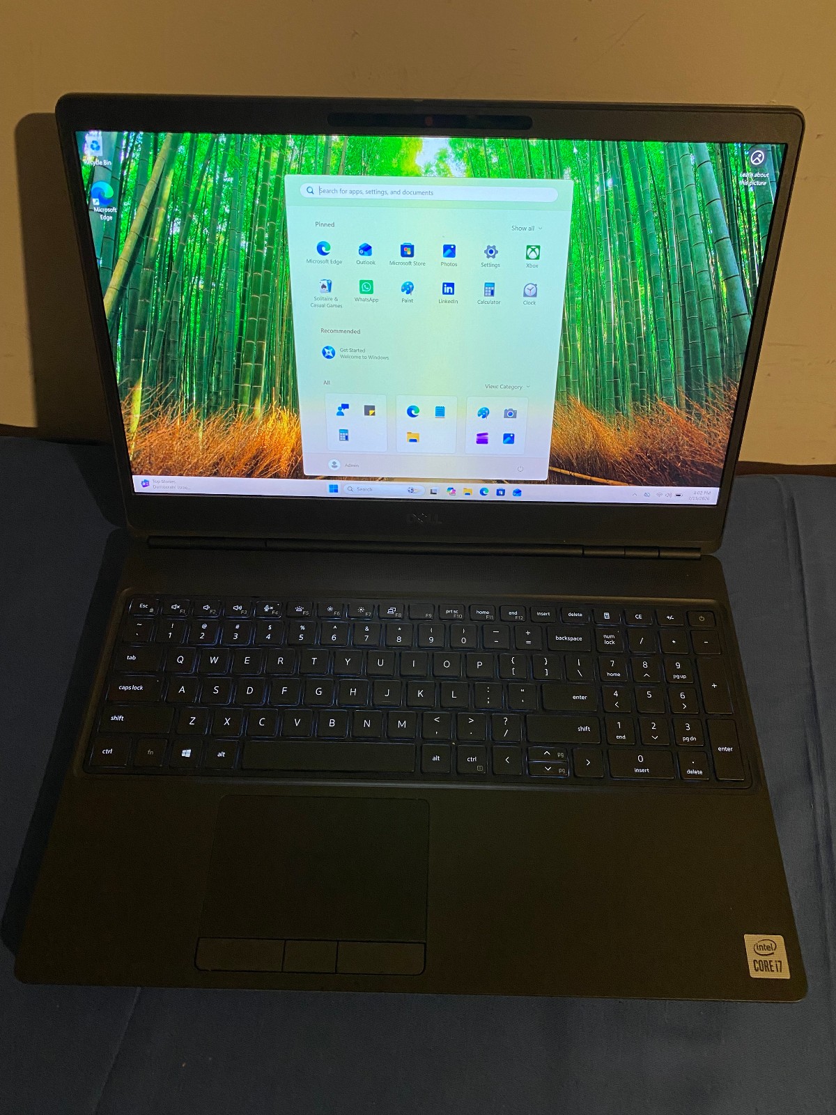 Dell Precision 7550 i7-10750H 2.60GHZ, 512GB SD 32GB NVidia T2000 Win 11 Pro