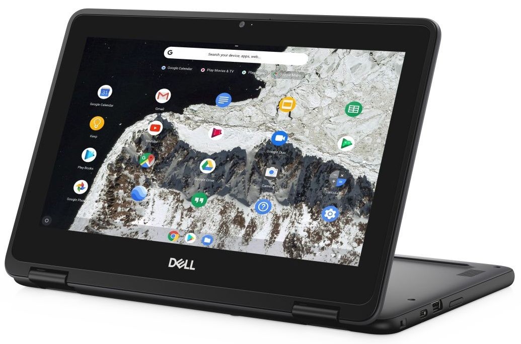 Dell chromebook 11 3100 2 in 1 intel celeron n4000 8GB 11.6″ 32GB SSD- Very Good