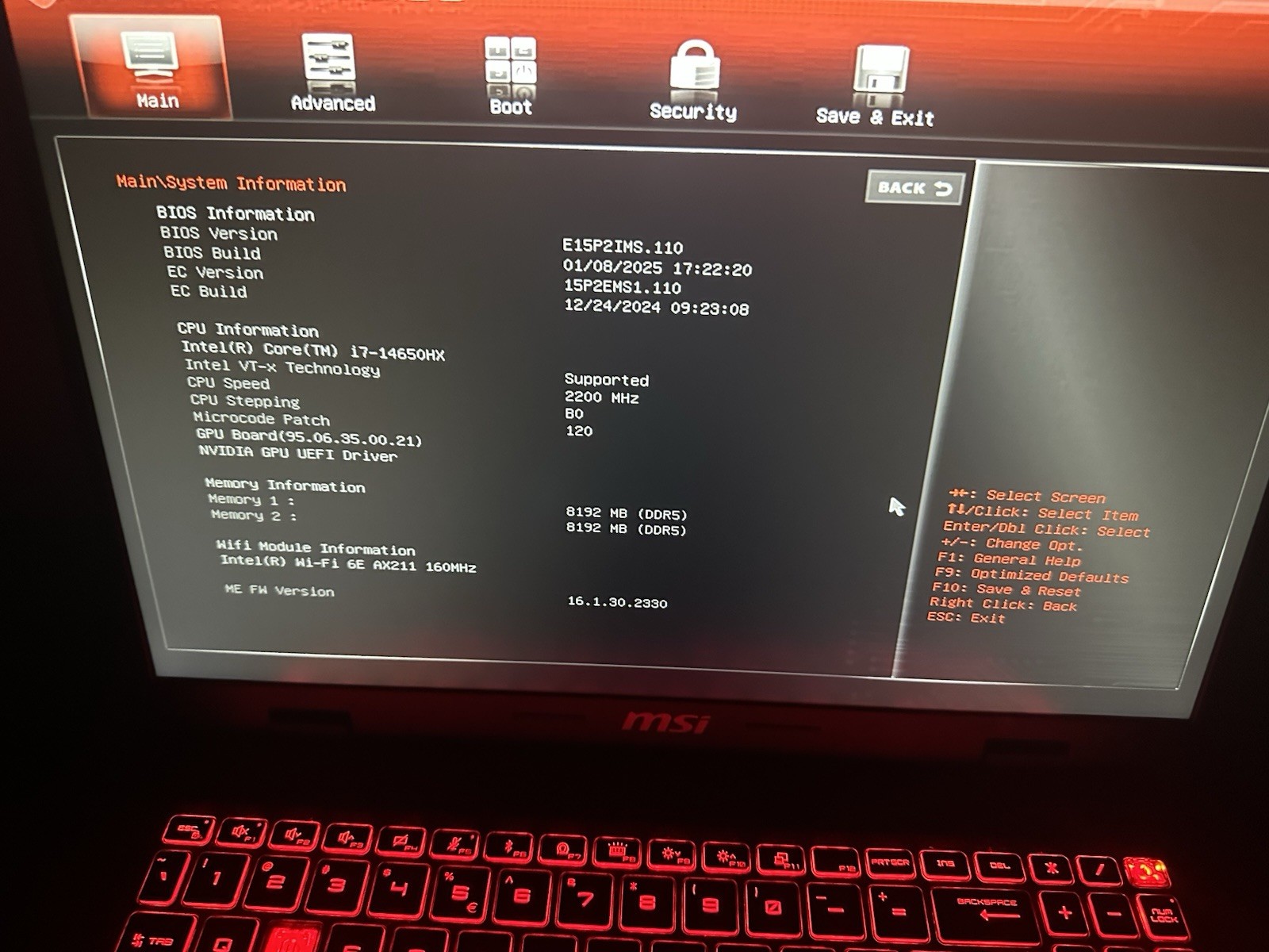 MSI Crosshair 16 HX D14VGKG 16″ i7-14650HX 2.2GHz 16GB DDR5 1TB GeForce RTX 4070