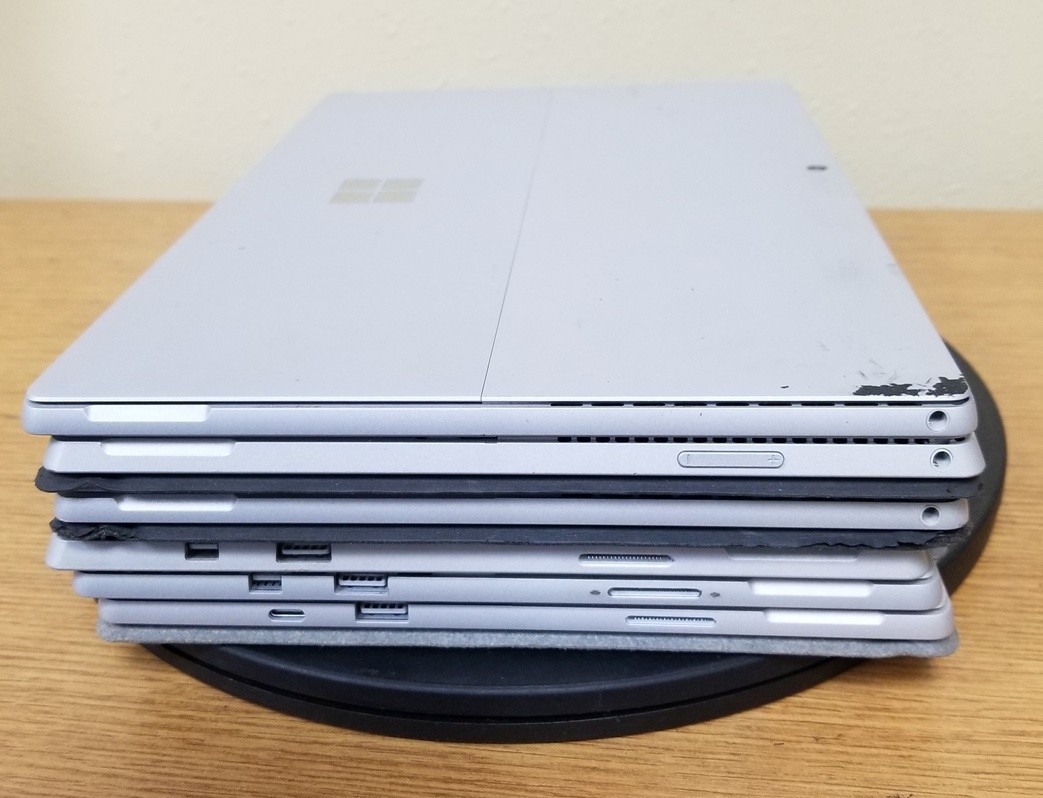 FOR PARTS LOT OF 6 Surface Pro 12″ i5/i7-4th, 8th, 10th Gen.