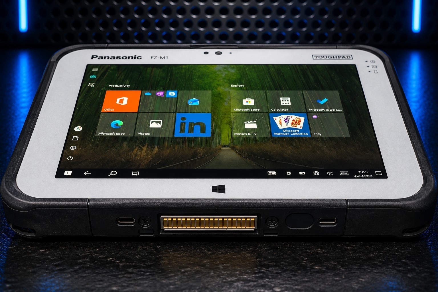 Panasonic ToughPad FZ-M1 MK3 i5 8GB 256GB 4G GPS RJ45 Win 10 Tablet LAN