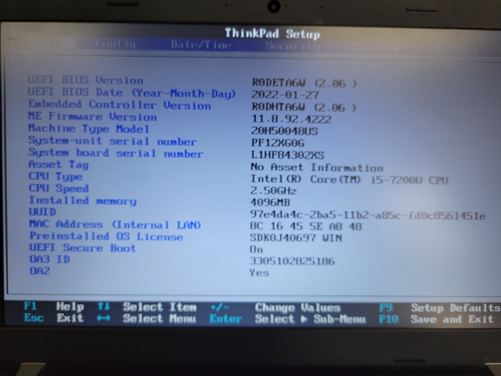 Lenovo ThinkPad E570 15.6″ i5-7200U@2.5GHz 4GB RAM No OS/HD *BIOS/Read* | LP481