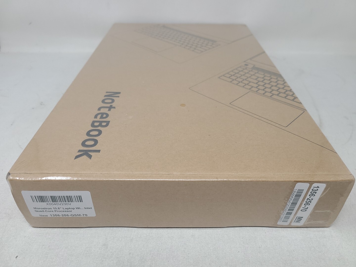 Morostron 13.5 inch Laptop Quad-Core Processor 1356-256-QSM-70 ** FACTORY SEALED