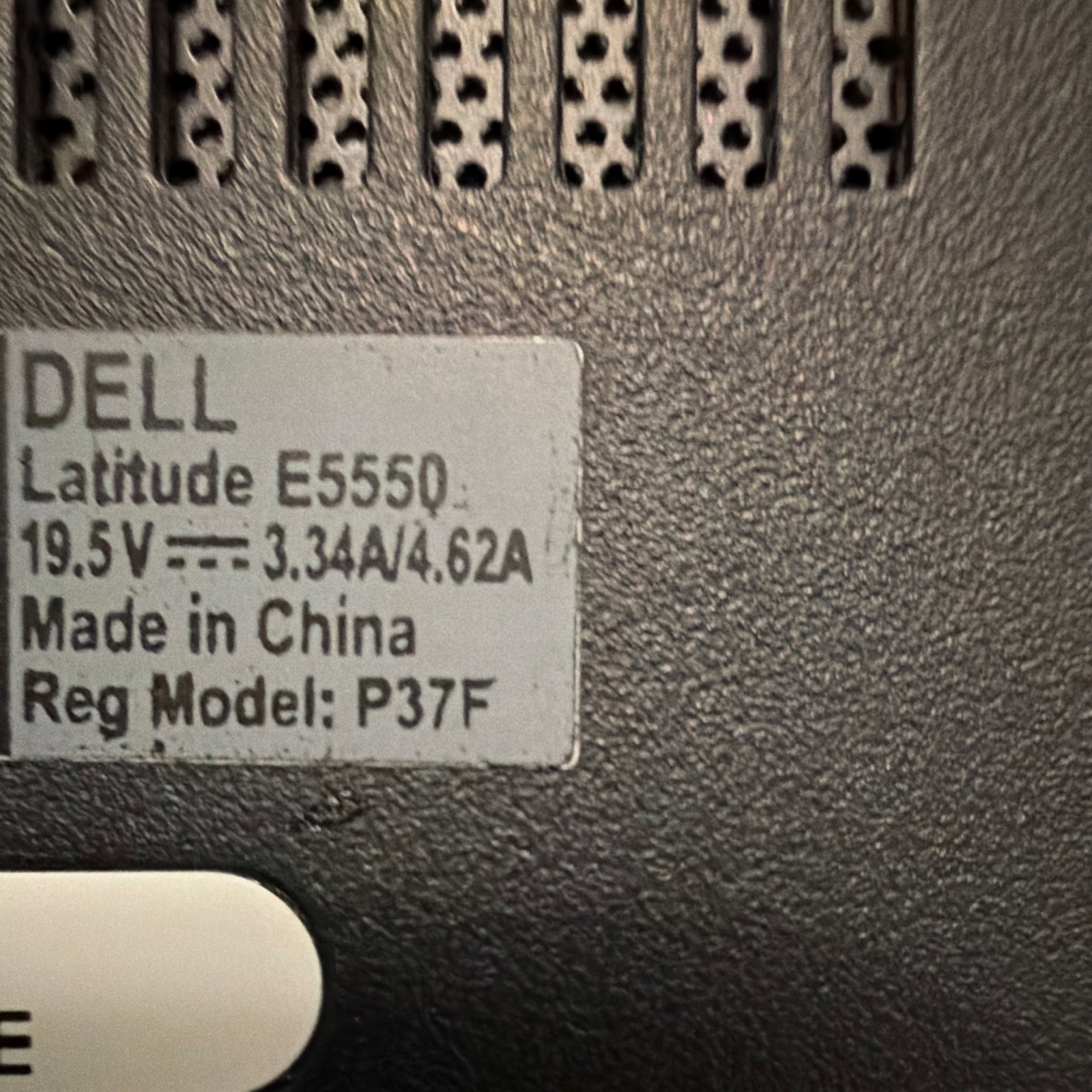 Dell Latitude E5550 15.6in i5-5300U 2.30/HDD+SSD Black Laptop (See Description)