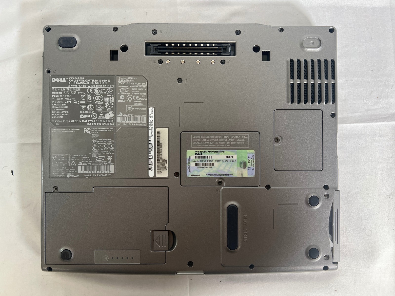 Dell Latitude D610 Pentium M 1.73GHz 2GB 14.1″ No Charger