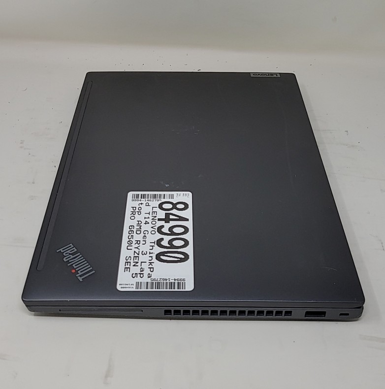 LENOVO ThinkPad T14 Gen 3 Laptop AMD RYZEN 5 PRO 6650U 16GB 256GB SEE NOTES