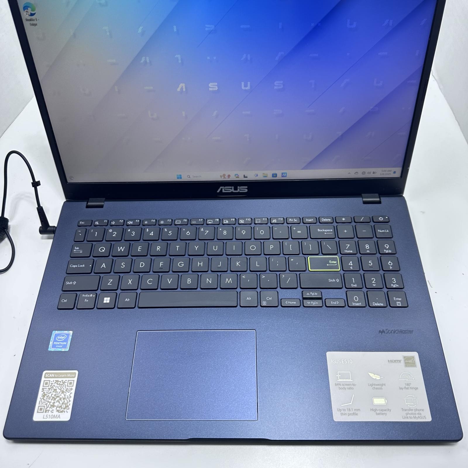 ASUS VivoBook 15.6″ FHD Laptop, Intel Pentium N5030, 4GB RAM, 128GB, Windows 11