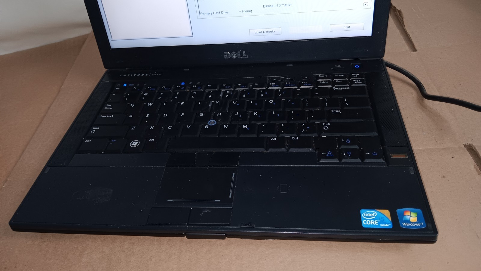 Dell Latitude E6410 Laptop Core i5-M520 @ 2.40GHz 14″ LCD Screen 9 cell Battery