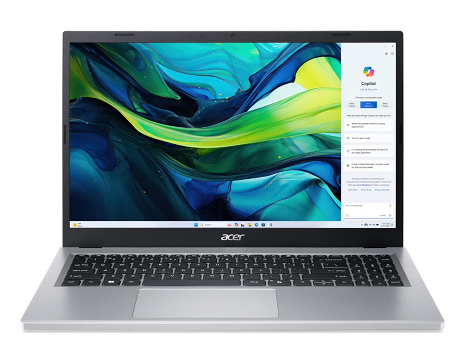 Acer Aspire Go 15 Laptop 15.6″ AMD Ryzen 5 16GB RAM 512GB SSD FHD AG15-21PT-R641