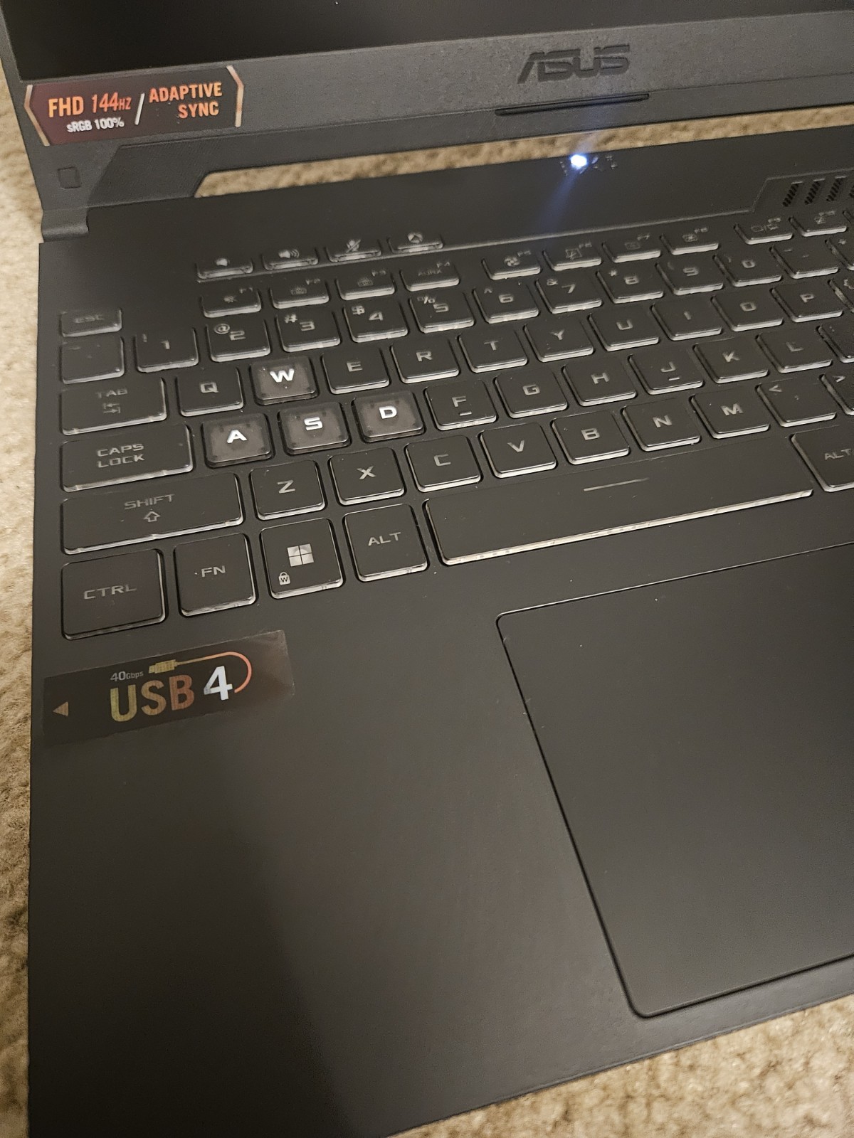 ASUS TUF A15 FA507NU-DS74 (1TB SSD, AMD Ryzen 7-7735HS, 3.2 GHz) Laptop – Black