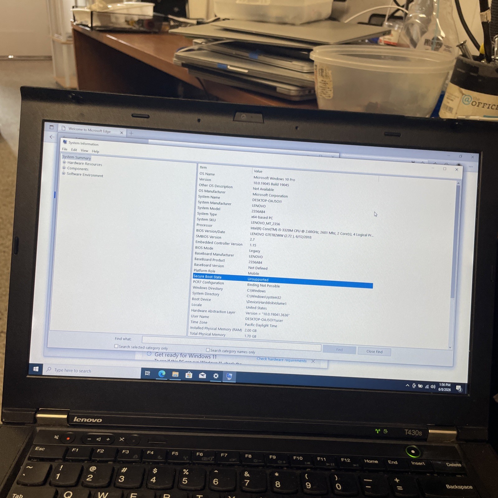 lenovo thinkpad T430s Intel Core I5