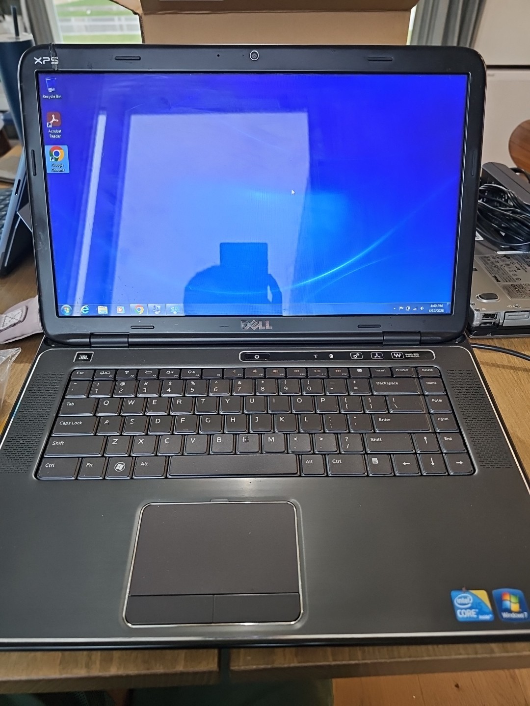 Dell Laptop XPS L501X – Windows 10 Pro – 4GB RAM 500GB HDD