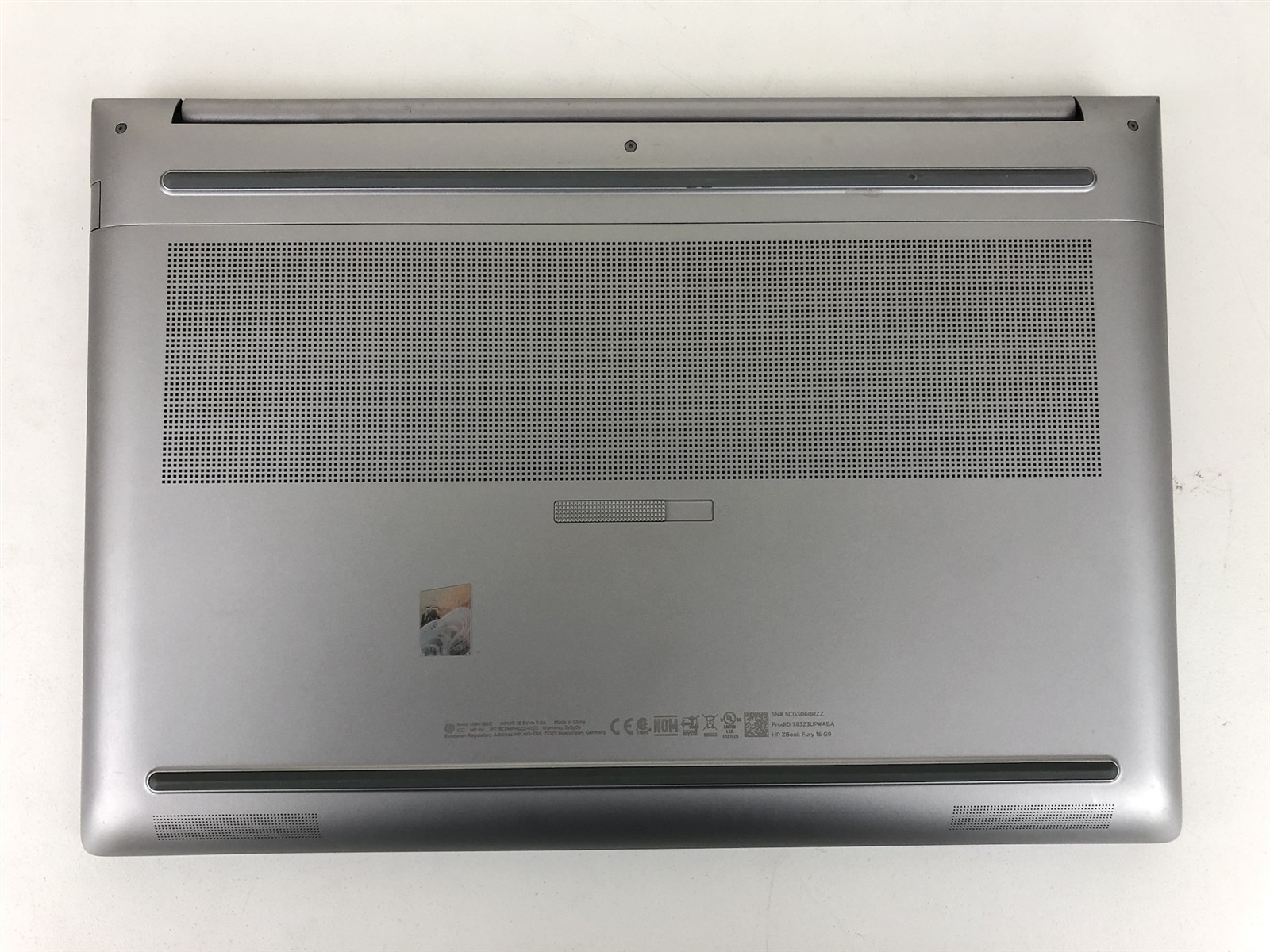 HP ZBook Fury 16 G9: Core i9-12950HX 2.5GHz – 64GB – 2TB – RTX A5500 Mobile