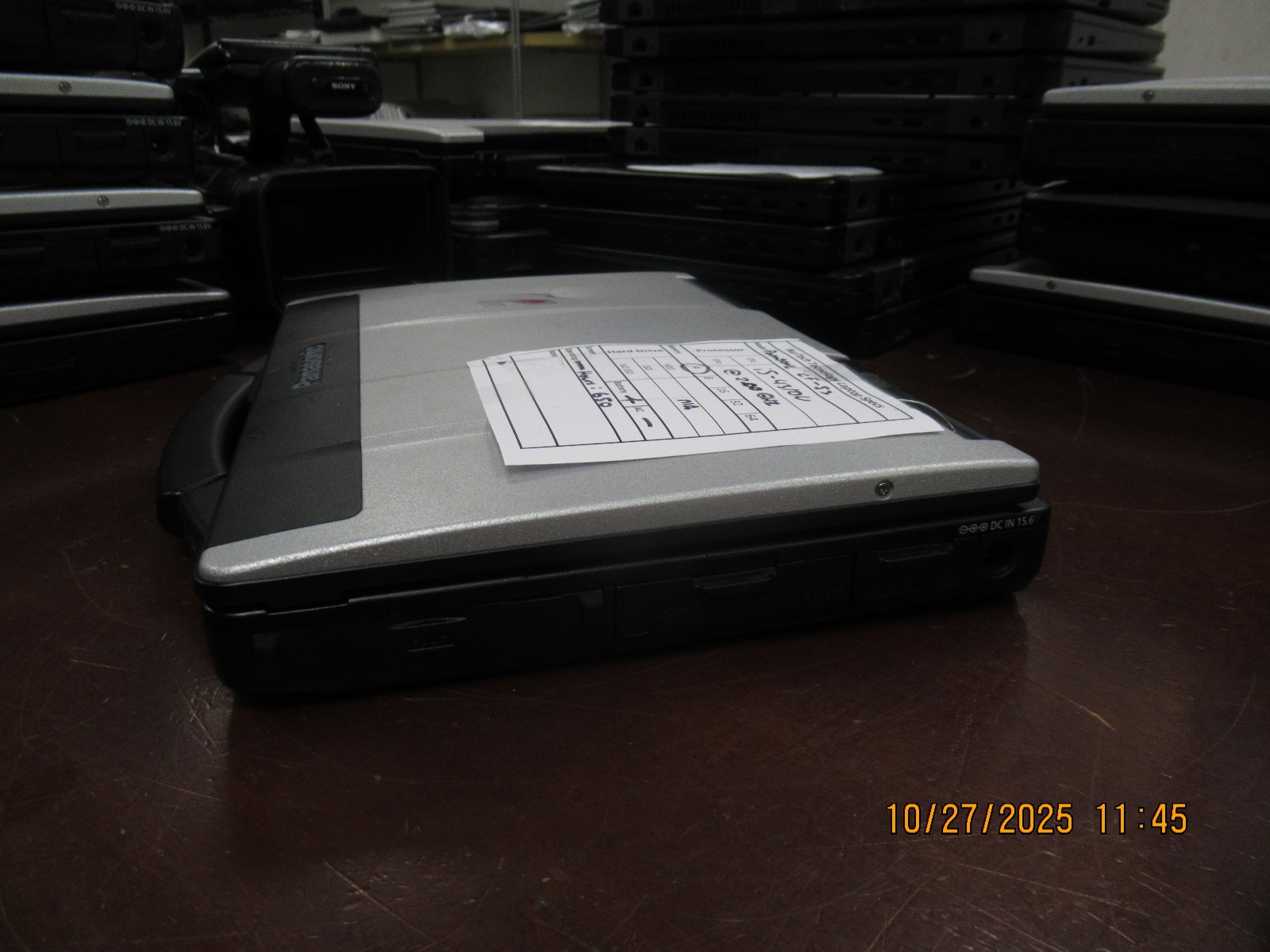 Panasonic Toughbook CF-53 i5 4310U 2.00GHz 4GB Laptop [NO HDD/AC/OS] Hours: 650