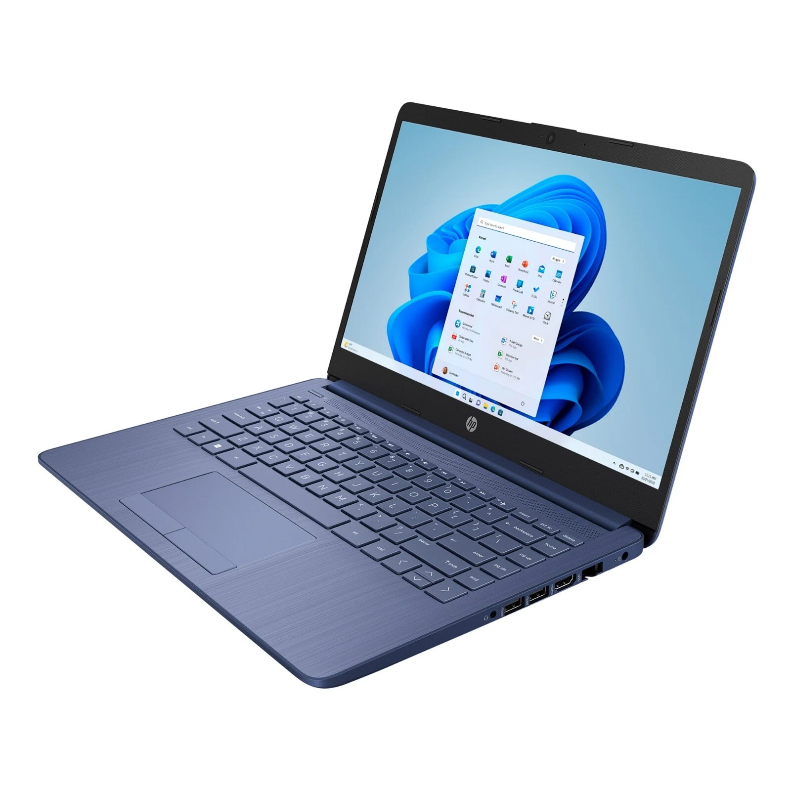 HP 2024 Newest Laptop 14″HD Intel 4-Core Up to 16GB RAM & 320GB Storage Blue