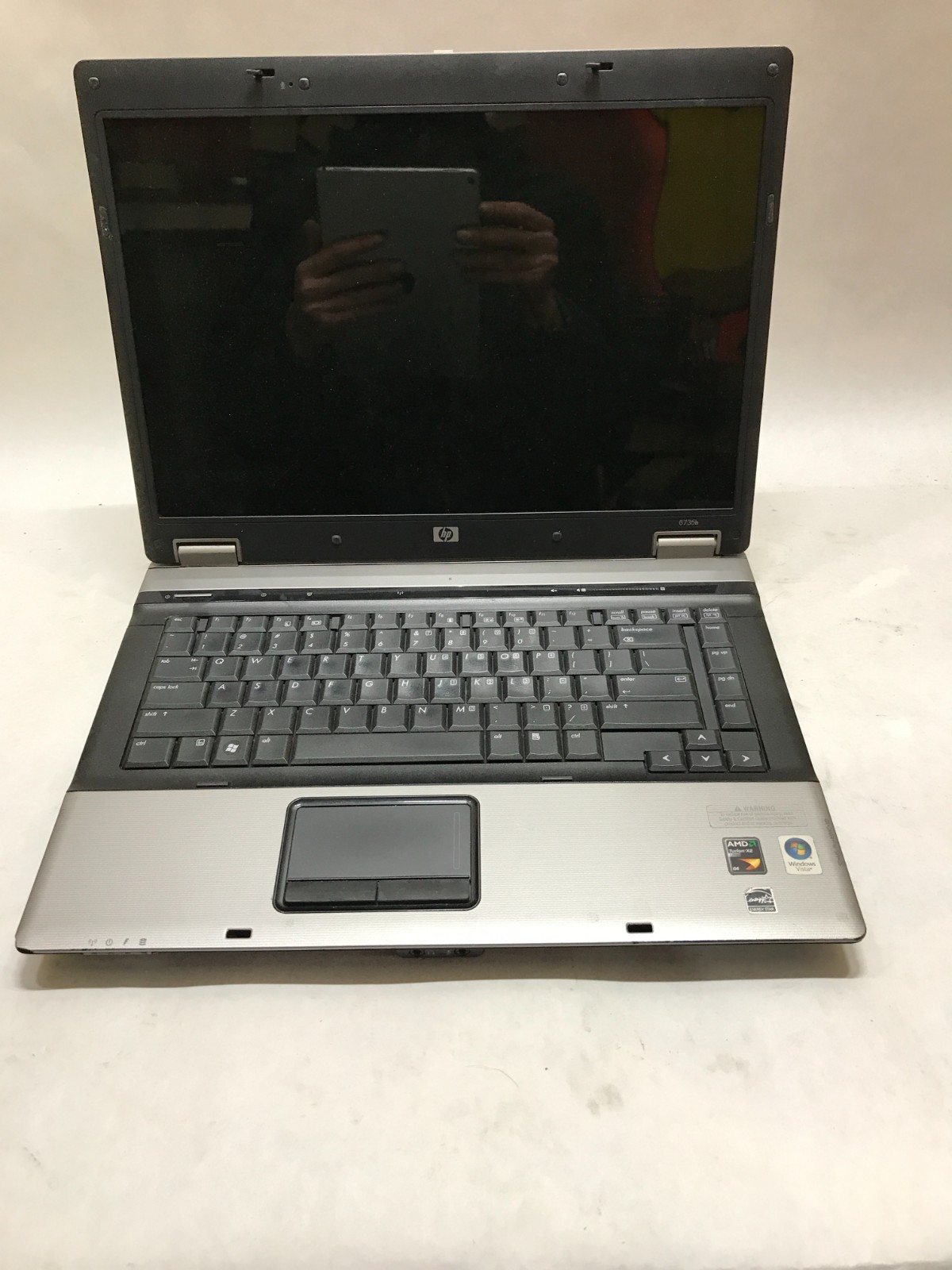 HP Compaq 6735b 15″ AMD Turion NO RAM NO HDD/OS For Parts/Repair NO POWER!! – DW