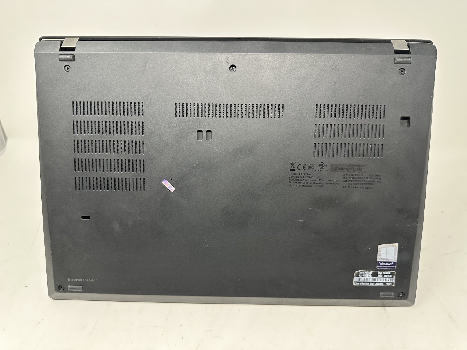 Lenovo ThinkPad T14 Intel I5-10210U @ 1.7GHz 256GB SSD 8GB RAM WIN 11 PRO
