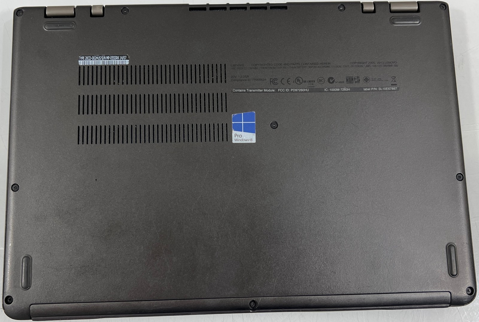 Lot of 5 Lenovo T420 Yoga 2 Pro Ultrabook T440 T460 AS IS