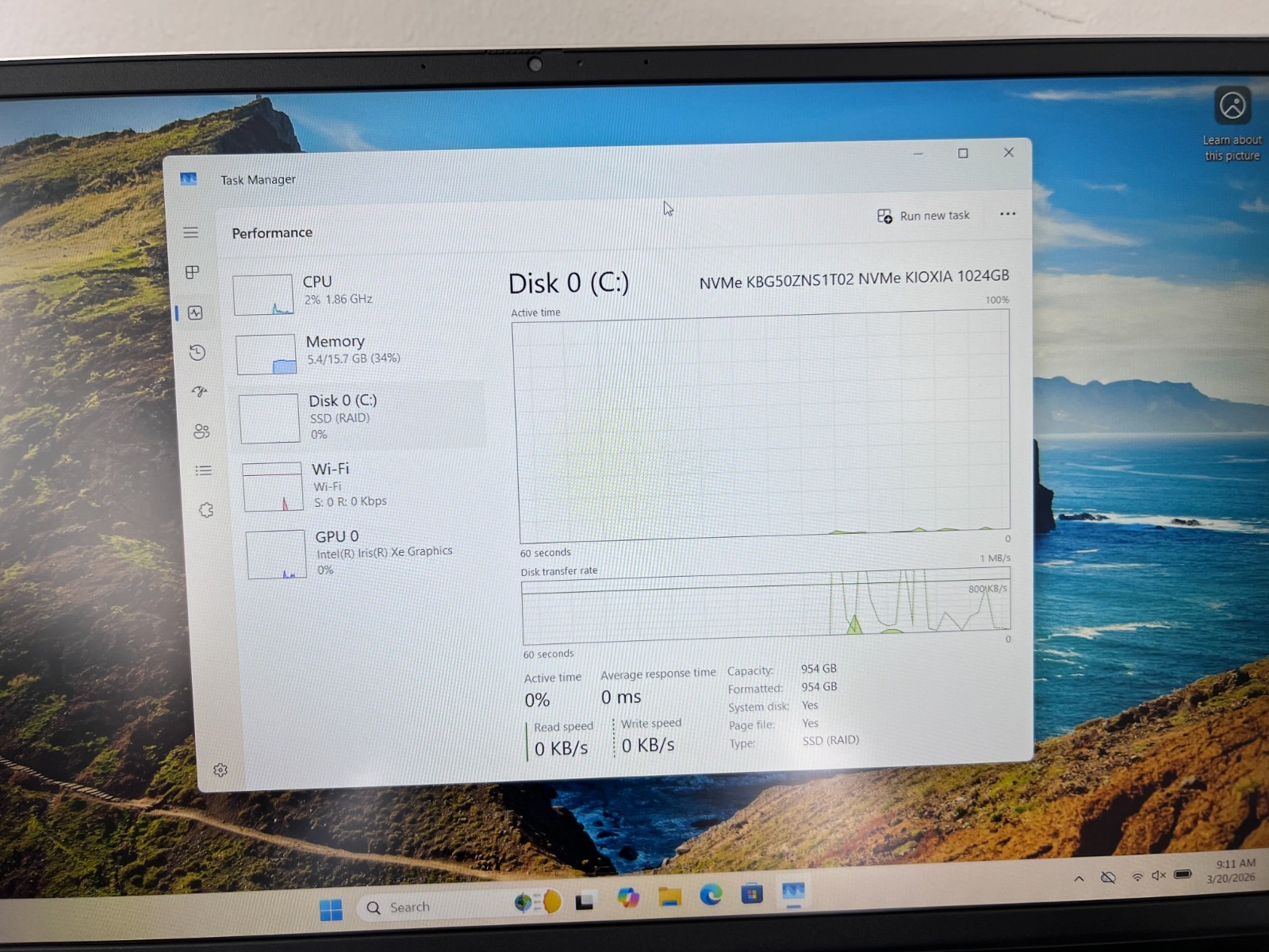 Dell Inspiron 15 5510 i7-11390H 16GB 1TB SSD 15.6″ FHD Backlit Win11 Iris Xe GPU