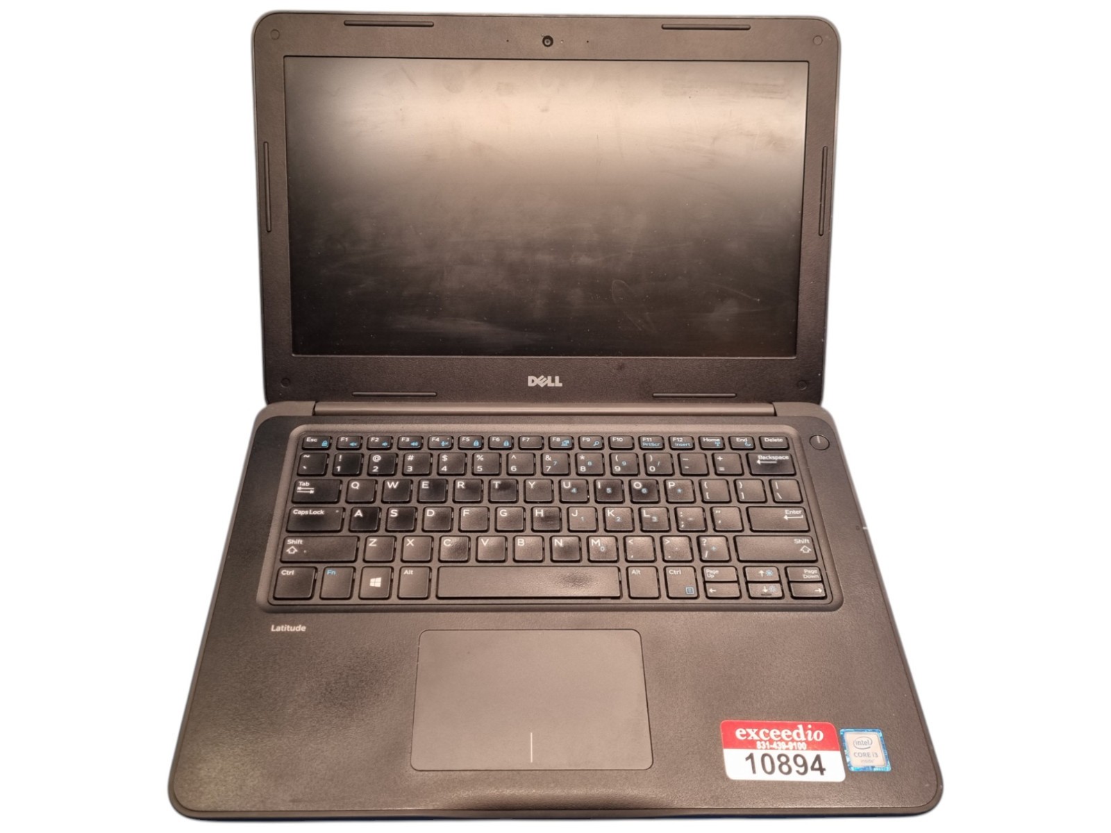 LOT OF 3 – Dell 3380’s 13.3″ i3 Win 10 Pro NO HDD NO RAM NO PWR CORD