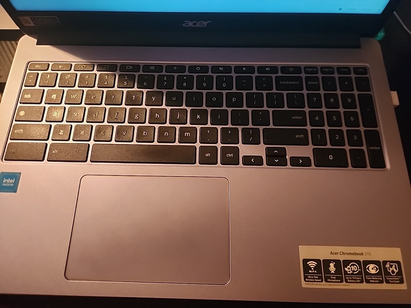 Acer Chromebook 315 15.6 (64GB eMMC Intel Celeron N4020 1.1GHz 4GB RAM)