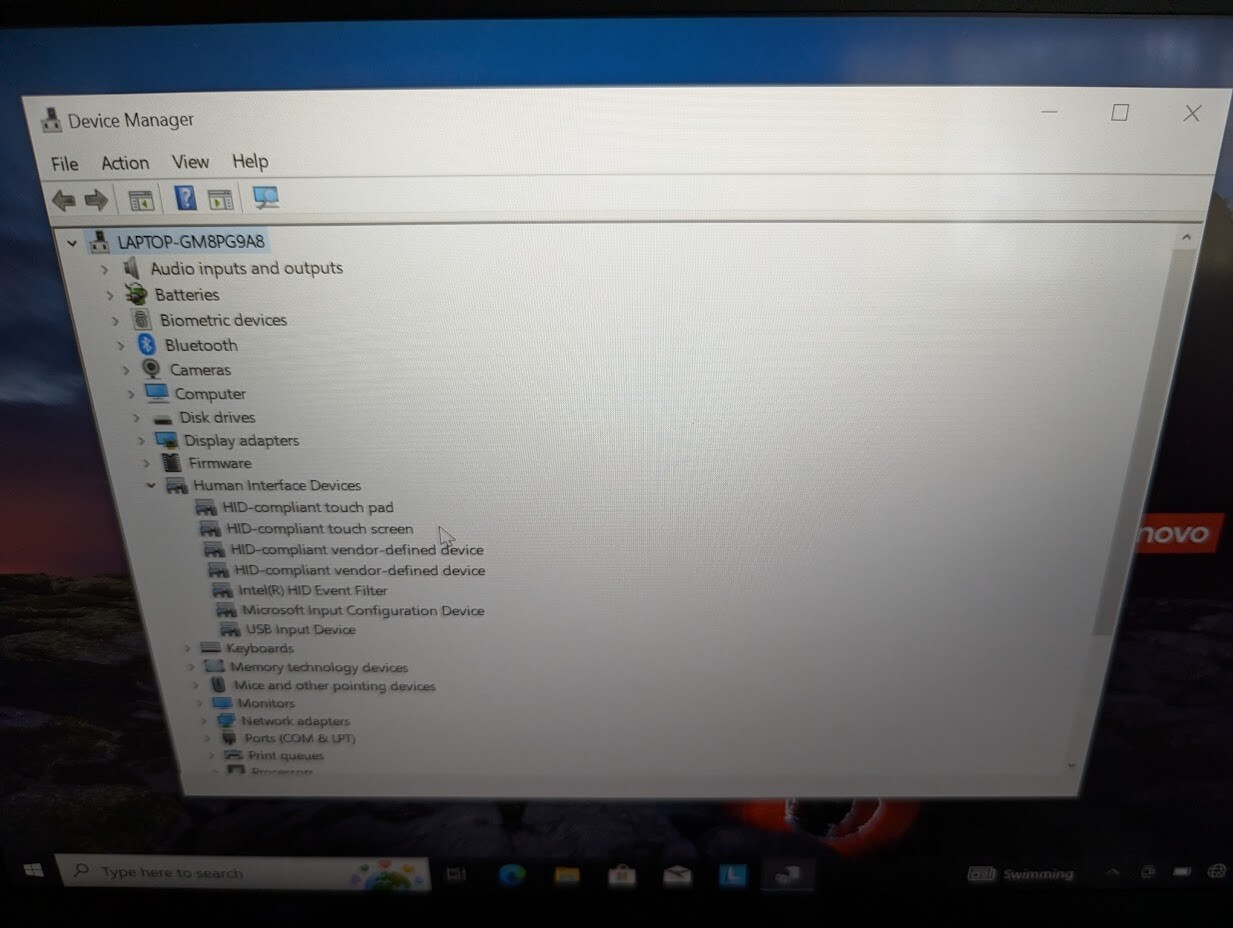 Lenovo T14 G1 i7-10610U 48GB RAM/500 GB SSD – Win 10 Pro TOUCHSCREEN