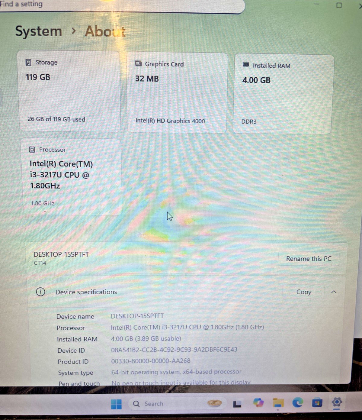 Vizio CT14 Intel i3 1.8GHz 4 GB, 128GB SSD HDD WIN11 with latest updates