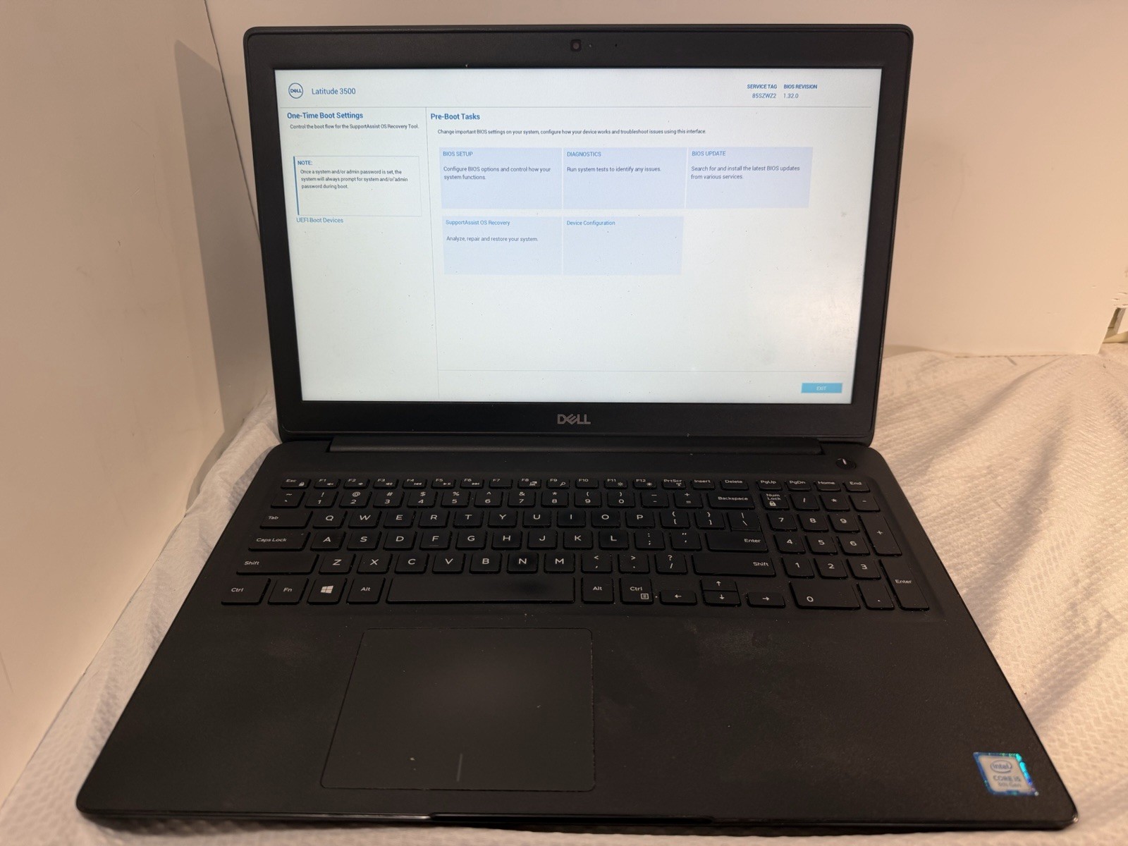 Dell Latitude 3500 15.6” FHD i5-8265U 8GB RAM Win11 Pro License | No SSD/Charger