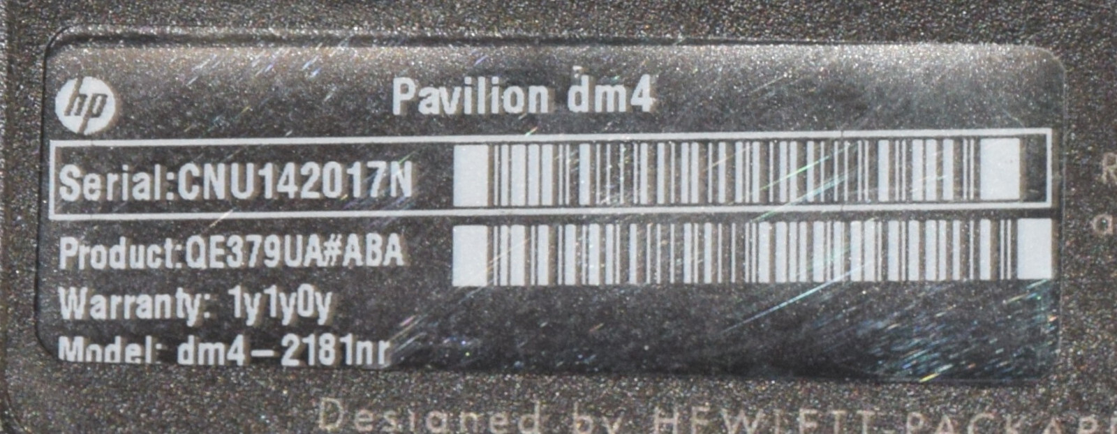 DEAD JUNK HP Pavilion dm4-2181nr 14″ Laptop Incomplete AS IS Parts Repair