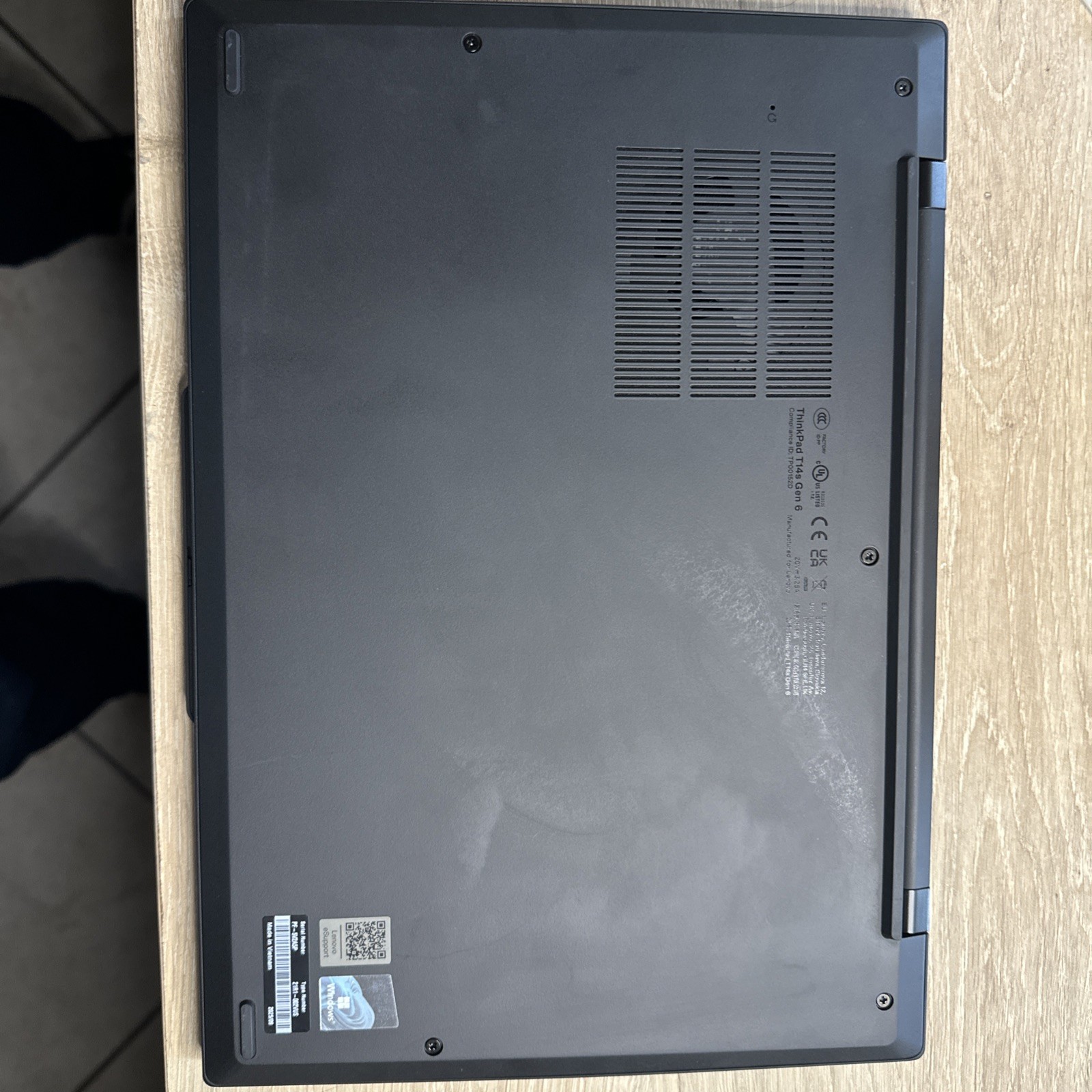 Lenovo ThinkPad T14s Gen 6, Intel Ultra 5 235U, 16GB RAM, 512GB SSD, W11