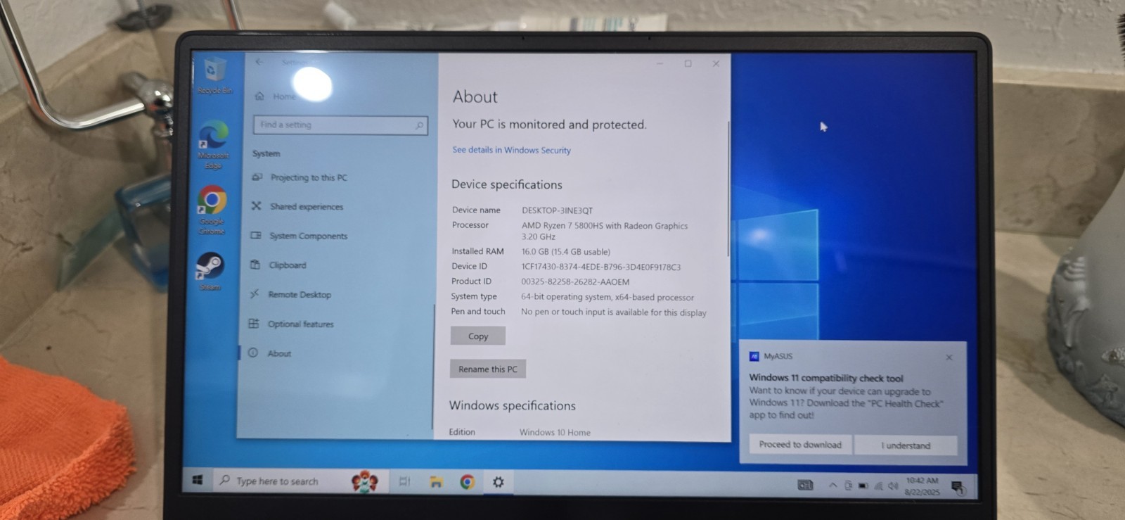 ASUS G14 GA401Q 14″ Gaming Laptop