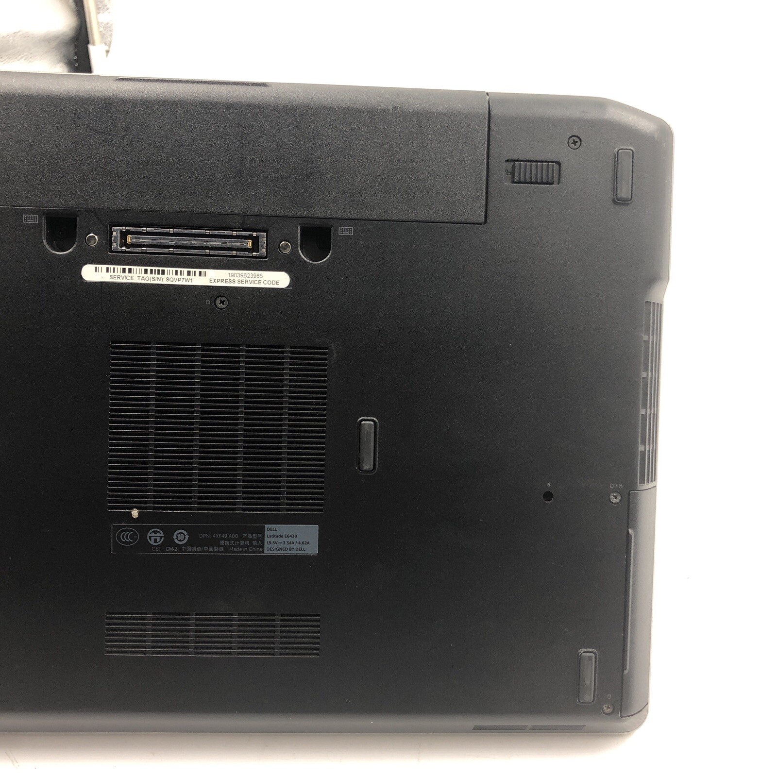 Dell Latitude E6430 Laptop Intel i5 Unknown CPU/RAM/HDD/OS Bad Board (FOR PARTS)