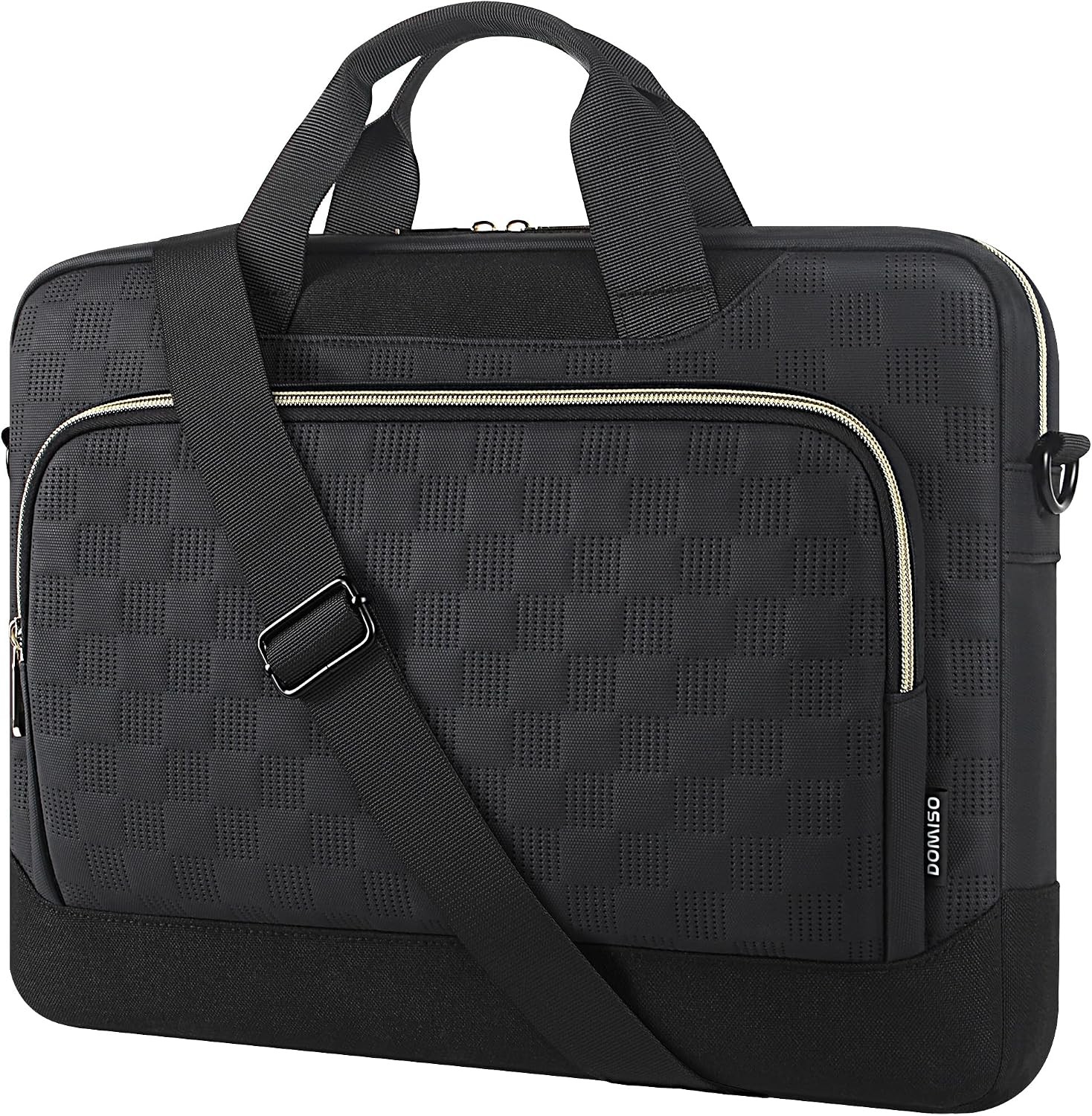 Waterproof Messenger Shoulder Bag for 17-17.3 Inch Laptops, Business Briefcase B