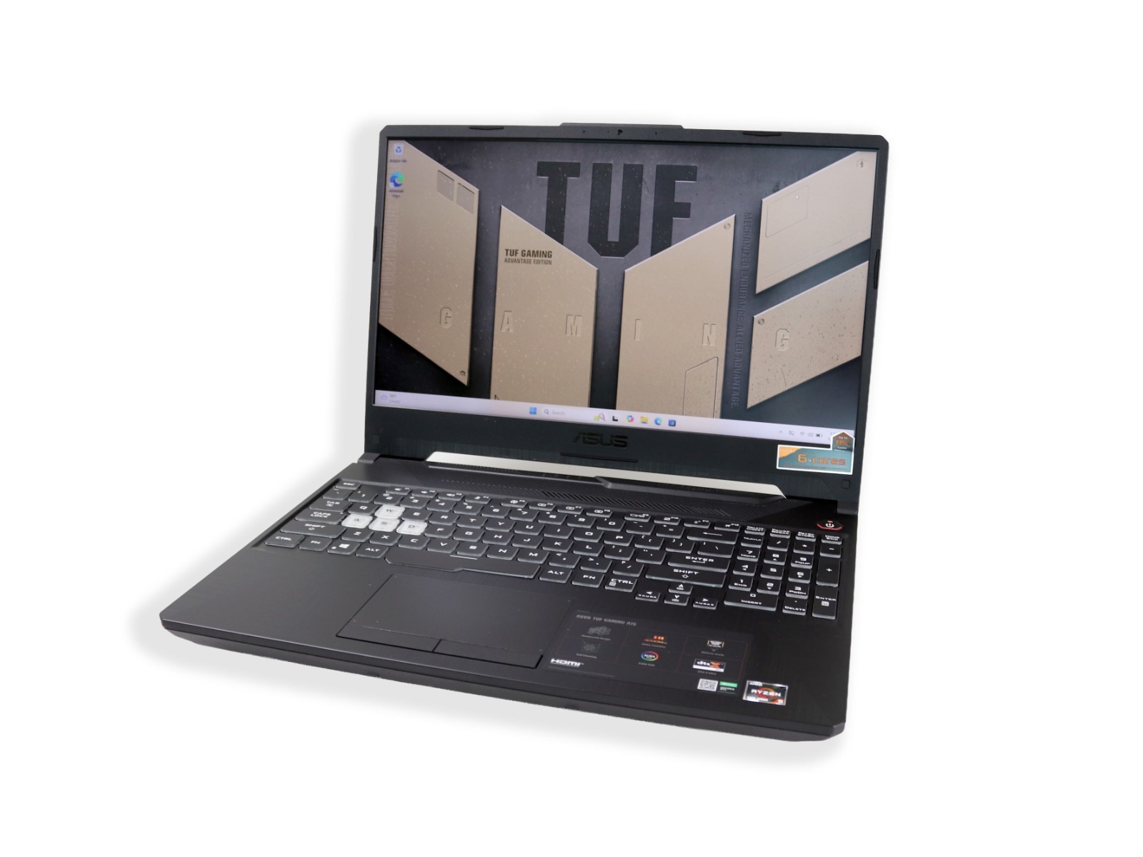 ASUS 15.6″ TUF FA506IH AMD Ryzen 5 4600H 16GB DDR4 512GB SSD NVIDIA GTX 1650