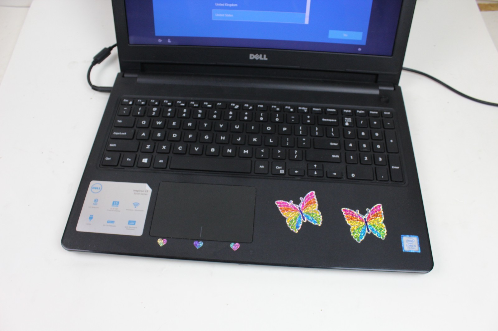 BAD BAT AS IS Dell Inspiron 3567 15.6″ Intel Core i5-7200U 2.50GHz 8GB RAM 500GB
