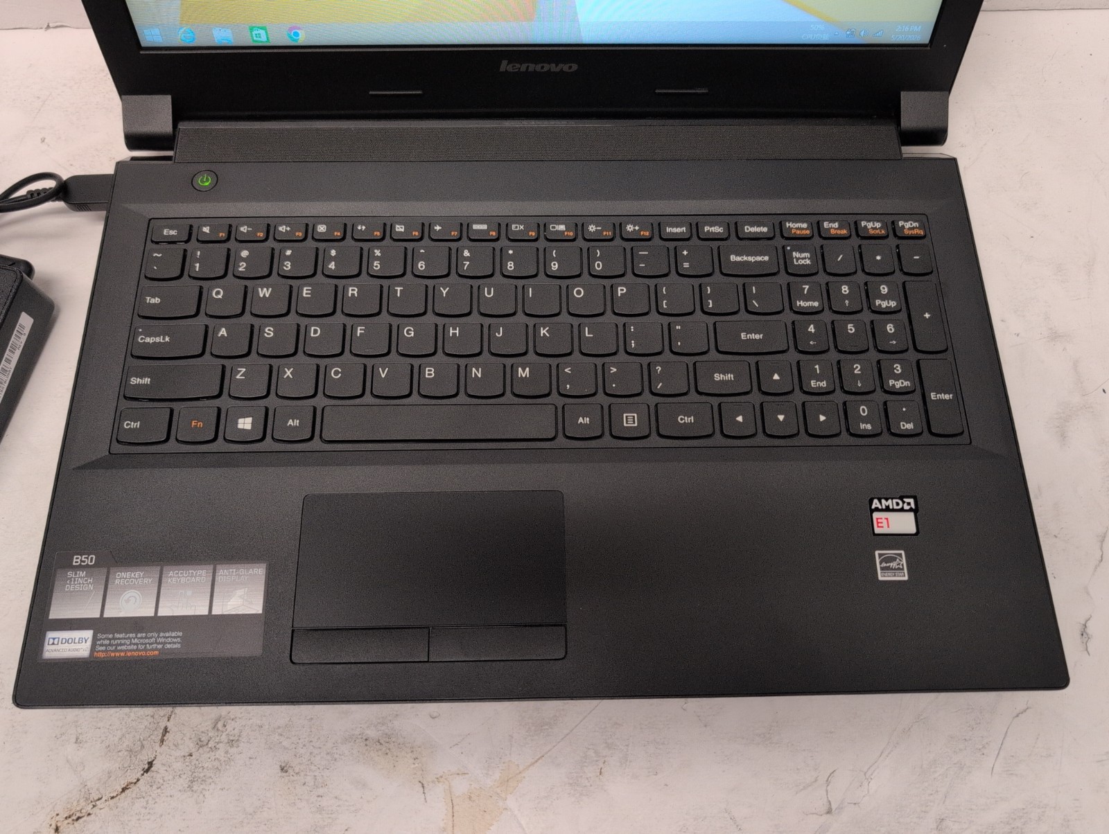 🔥 Lenovo B50-45 15.6″ Laptop AMD E1-6010 CPU /4GB RAM/ 250GB HDD/Windows 8.1 –