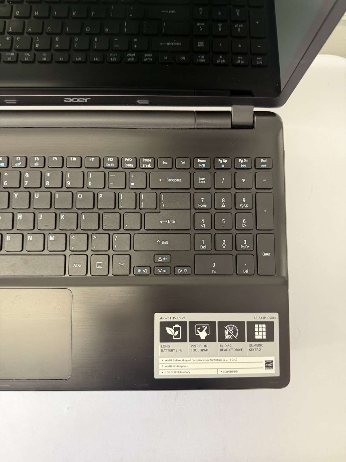 Acer Aspire E5-511P-C9BM Laptop- Intel Celeron N2930 – Read Des