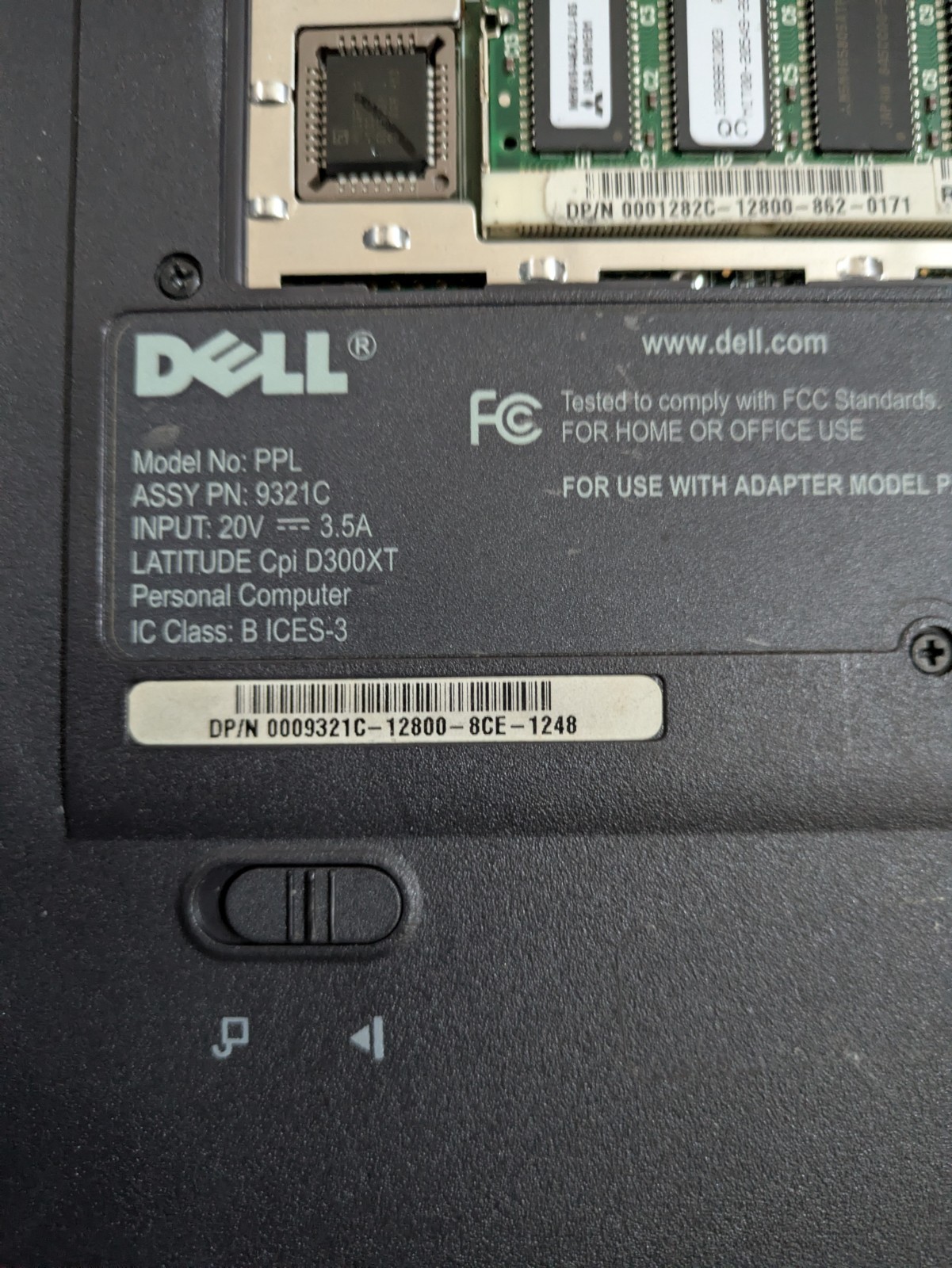 Vintage Dell Latitude PPL CPi D300XT 13″ Laptop CPU Serial Parallel CD & Floppy