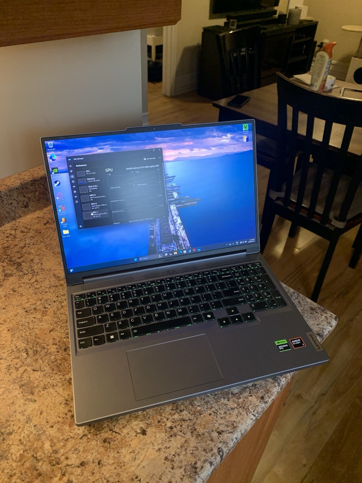 Gaming laptop RTX