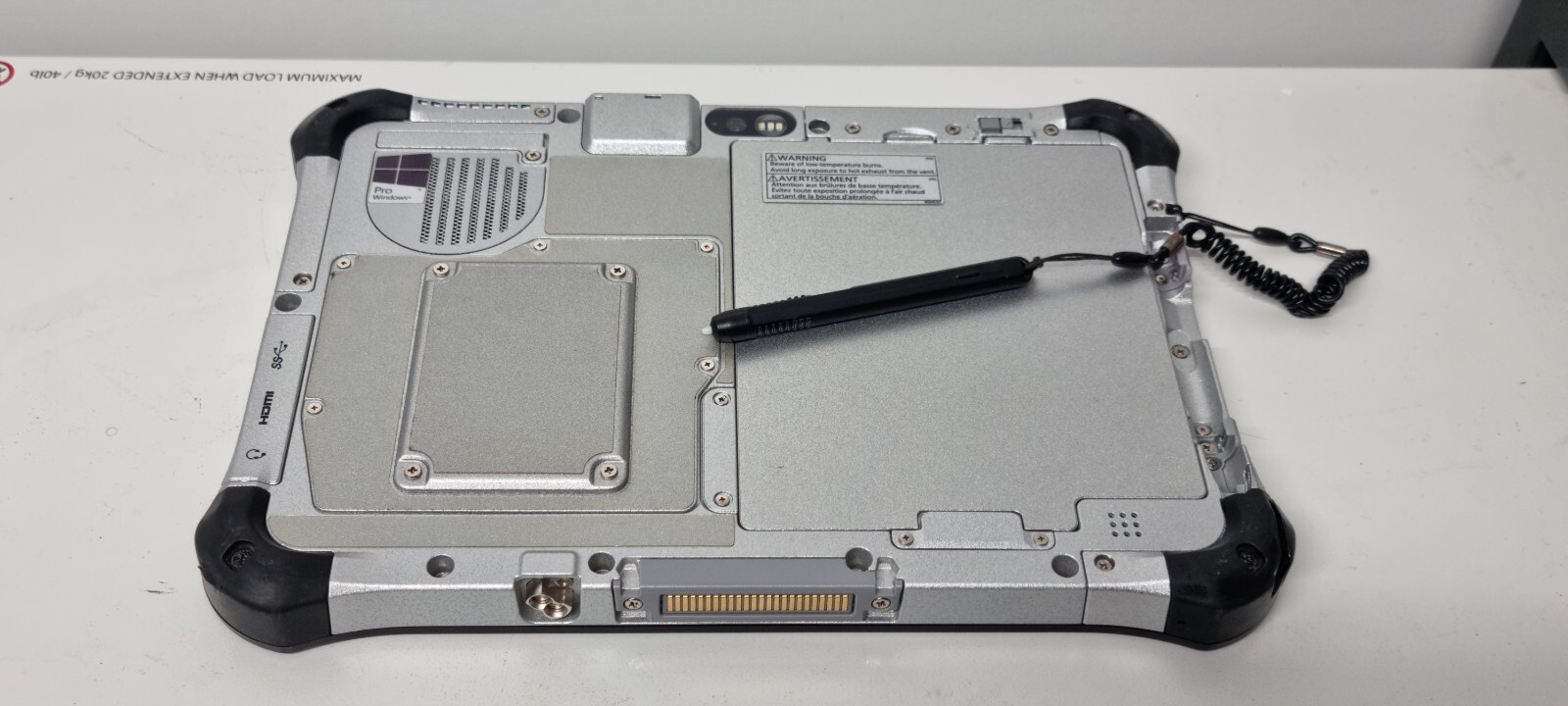 10.1″ PANASONIC TOUGHPAD FZ-G1 MK4 i5-6300U 2.40GHZ 4GB 256GB – GRADE A