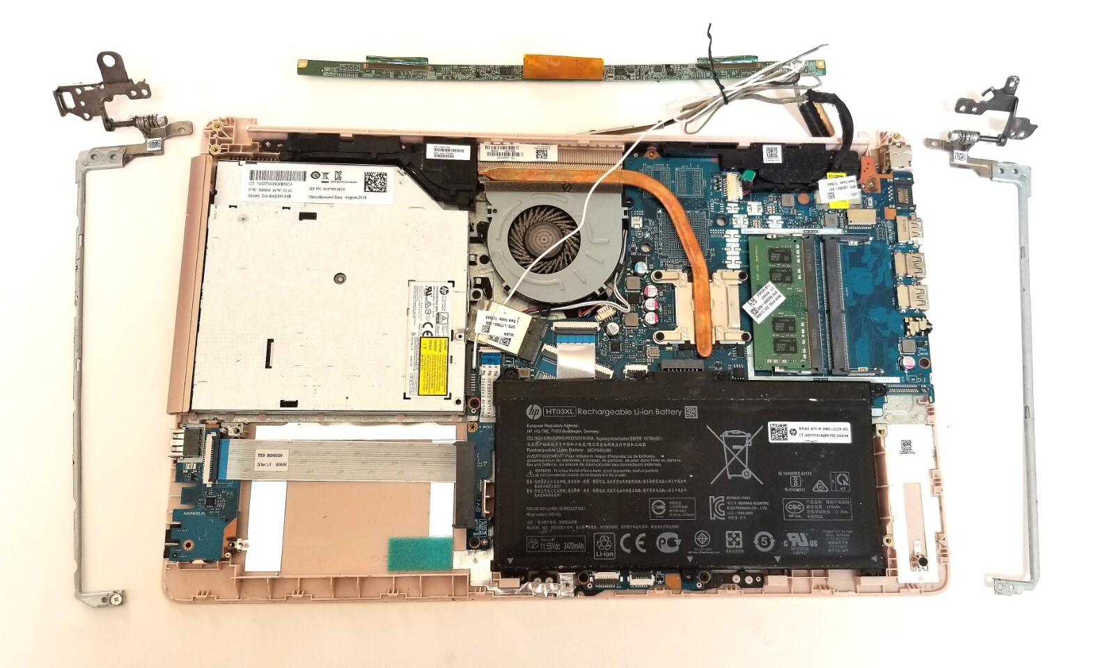 HP 15.6″ Laptop AMD A9 3.1GHz 8GB RAM 15-db0010cy Touchscreen Backlit Keyboard