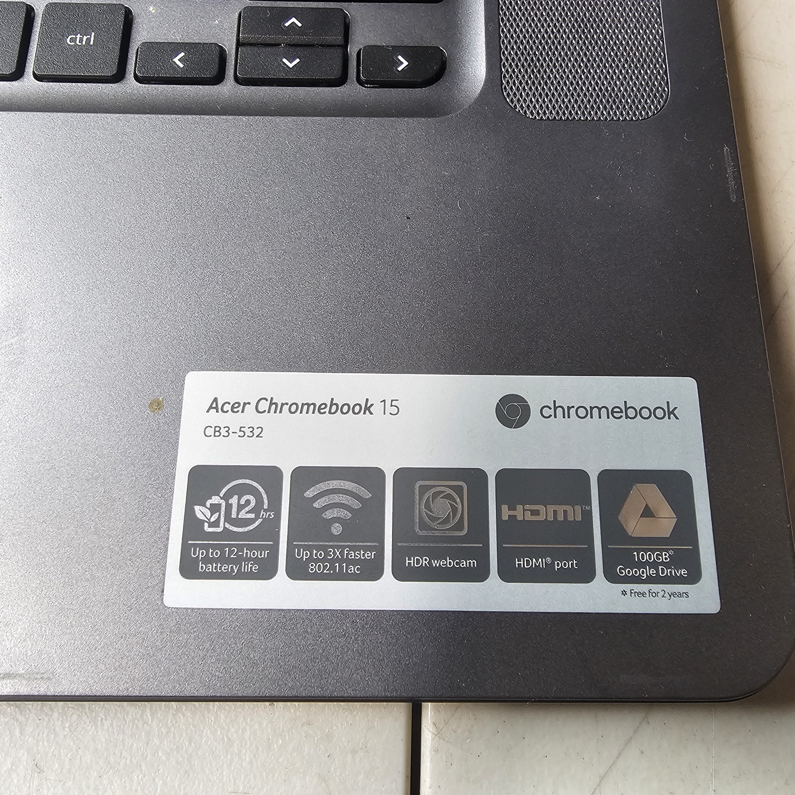 Lot of 3 Loptops HP Pavillion, Samsung,and Acer Chromebook Parts Only