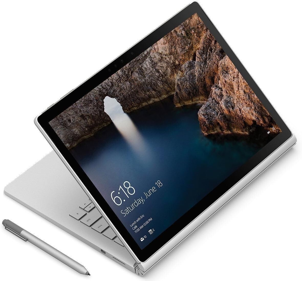 *Bad Battery*Microsoft Surface Book 13.5″ Model 1703 1704/i5-6300/8GB/128GB/W10P