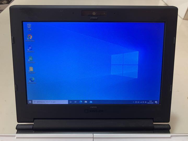 KING JIM PORTABOOK XMC10 Black RAM 2GB 8Inch Win10 Home 64bit Intel Atom Netbook